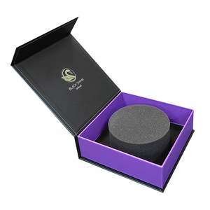 Custom Luxury Fashion Logo Print Paper Men Belt Boxes Packaging Rigid <b>Magnetic</b> Gift <b>Box</b> with Sponge Embossing & UV Coating - Product Image 5