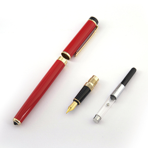 Pluma Estilográfica Personalizada de Alta Gama con Punta de Acero Inoxidable 314 Dorada y Estuche Premium, Ideal para Coleccionistas - Product Image 2