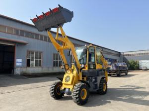 व्हील लोडर 5200 किलोग्राम मिनी लोडर बैकहोए को मानव इंजीनियरिंग डिजाइन एयरो सीट के साथ 1500 किलोग्राम भार SNSC45-16 रेटिंग दी गई है। - Product Image 3