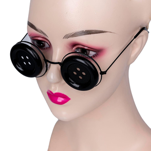 Set Combinado <span class=keywords><strong>de</strong></span> Collar con Botón <span class=keywords><strong>de</strong></span> Plástico, Gafas, Llavero y Pinza para el Cabello con Libélula Esmeralda - Product Image 4