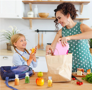 Bottiglie Piccole <span class=keywords><strong>per</strong></span> Shot di Zenzero da 2 oz, <span class=keywords><strong>Contenitori</strong></span> in Plastica con Tappi <span class=keywords><strong>per</strong></span> <span class=keywords><strong>Liquidi</strong></span>, Frullati, Succhi, Bevande e Latte - Product Image 3