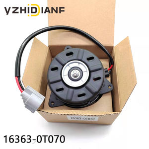 มอเตอร์พัดลมหม้อน้ำระบบระบายความร้อน163630T070 16363-0T070 168000-2630สำหรับ Toyota Corolla ZRE152 2007-2013 - Product Image 1