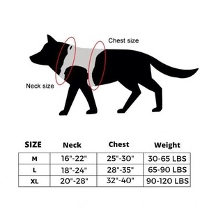 Arnés ajustable para perros de trabajo, chaleco de entrenamiento para perros, chaleco táctico para perros, ¡gran éxito de ventas! - Product Image 4
