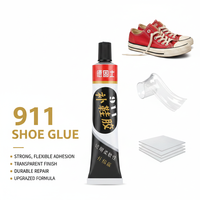Colle transparente facile à utiliser pour la réparation de chaussures, adhère à tous types de cuir de chaussures, vente directe d'usine