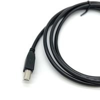 Puerto de impresión USB B-Port macho a DB9 macho RS232 Cable serie DB9 a USB tipo B Cable adaptador de impresora de transmisión de datos