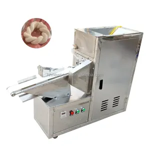 Chinese snack fried dough twisting machine dough twist making forming machine soft Pretzel twister price where to buy