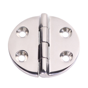 Stainless Steel Marine Hinges Round And Oval For Boat Cabinet <b>Door</b> Hardware 316 Grade Replacement Parts - Product Image 2