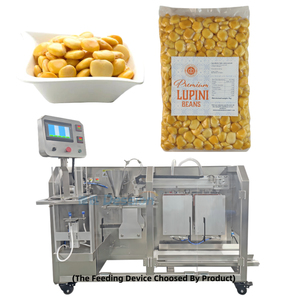 Máquina de sellado de llenado de bolsas de frijoles <span class=keywords><strong>Lupini</strong></span> al vacío de alta velocidad, automática para nueces, máquina de embalaje de bolsitas de frijoles anacardos - Product Image 1