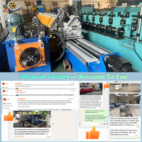 Máquina Perfiladora de Perfiles Metálicos para Techos de Acero Ligero con Sistema de Servomotor de Alta Velocidad 40m/min para Rieles en U y Perfiles de Techo