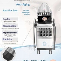 Appareil professionnel de gestion cutanée hydro-oxygène complet pour l'esthétique, machine d'hydratation faciale et de nettoyage des pores