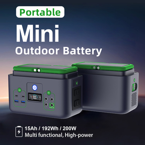 Station d'alimentation portable d'<span class=keywords><strong>urgence</strong></span> pour la maison et l'extérieur, 200W AC/60W USB-C, batterie lithium, générateur solaire 200W - Product Image 3