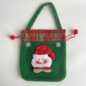 Petits cadeaux décoratifs de Noël, sacs cadeaux, boîtes d'emballage pour pommes de la veille de Noël, sacs à main, pots à bonbons, sacs à fruits de Noël - Product Image 6