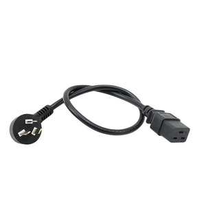 Cable de alimentación C19 IEC C19 a Nema 16A para servidor PDU, cable de PVC tipo SJTOW - Product Image 2