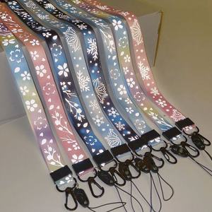 Sangle de cou imprimée personnalisée de sécurité de haute qualité Longes réfléchissantes en polyester - Product Image 3