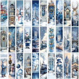 30PCS 2026 Newly <span class=keywords><strong>Xmax</strong></span> Feliz Navidad marcapáginas - Product Image 1