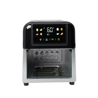 Friteuse à air chaud 10L personnalisable OEM/ODM avec logo, grande capacité, 100% métal, système de chauffage double