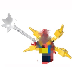 Vente en gros populaire de blocs de construction série Héros, figurines de 4,5 cm de haut, blocs de construction <span class=keywords><strong>super</strong></span> petits à petites particules - Product Image 6