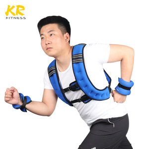 Personalizado 3kg 5kg 8kg 10kg negro suave hierro arena peso corporal chaleco para entrenamiento - Product Image 4