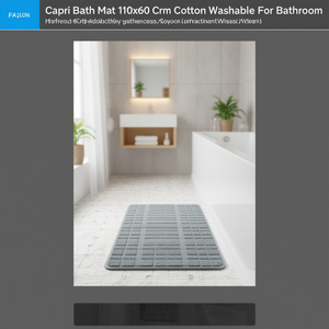Tapis de bain CAPRI Vert (110x60cm) 18314 - Product Image 3