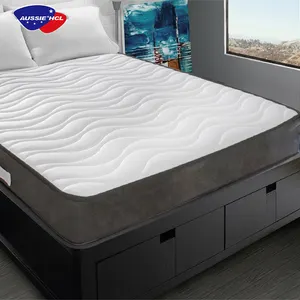 140x190 matelas混合特大床床垫酒店床垫高品质睡眠床乳胶回弹漩涡记忆泡沫床垫