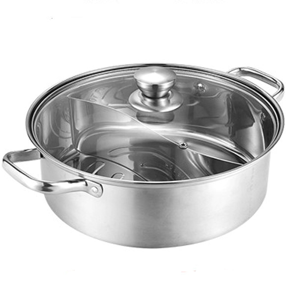 [สแตนเลส 304 พร้อมฝาปิด] ดีไซน์เป็ดแมนดารินทรงสูง ขนาด 28 ซม.