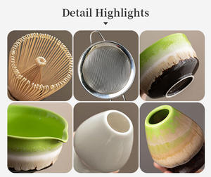 Ensemble de fouets à matcha japonais <span class=keywords><strong>Berserk</strong></span> avec logo personnalisé, 4-7-9 pièces, coffret cadeau matcha personnalisable - Product Image 5