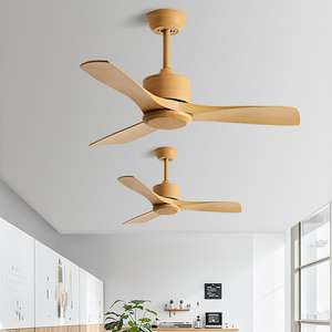 จีนผู้ผลิตที่ทันสมัยในร่มตกแต่งสำนักงานห้องนั่งเล่น3 ABS ใบมีดพัดลมเพดาน - Product Image 2