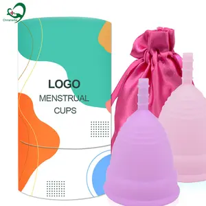 Hot Selling Herbruikbare Copa Menstruatie Cup Set Verpakking Opbergdoos 100% Medische Siliconen Disc Voor Vrouw Periode Groothandel