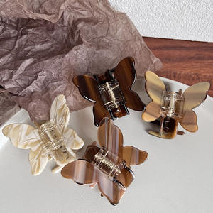 Pince à vinaigre papillon de couleur rétro Zi Teng, embellissement exquis de la <span class=keywords><strong>coiffure</strong></span>, logo imprimable respectueux de l'environnement - Product Image 5