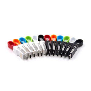 Logotipo personalizado <span class=keywords><strong>Mini</strong></span> cargador de llavero 3 en 1 Cable de carga de teléfono Multi 3 en 1 Cable de cargador Llavero Cable de carga <span class=keywords><strong>USB</strong></span> magnético - Product Image 6