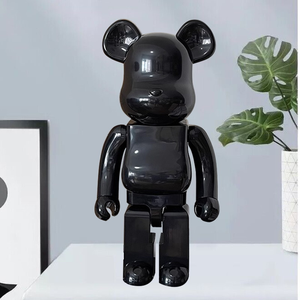 Venta al por mayor de fábrica: Figura de moda Bearbrick 400% de material ABS, estilo baloncesto <span class=keywords><strong>Chicago</strong></span> <span class=keywords><strong>23</strong></span>, en caja de plástico a color. - Product Image 3