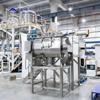 Mélangeur à poudre en acier inoxydable à stabilité accrue, machine à mélanger horizontale à ruban de qualité alimentaire
