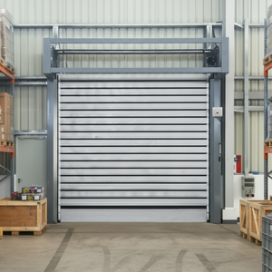 Ventes directes d'usine, volet roulant électrique en alliage d'aluminium, coupe-vent, isolant thermique, pour garages résidentiels extérieurs - Product Image 2