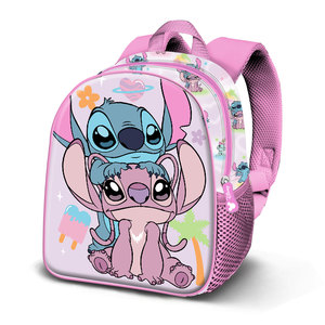 Karactermania Para Dis-ney Lilo y Stitch - Mochila Básica para Parejas, Rosa - Product Image 1