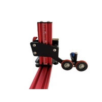 Axe rotatif de levage à rouleaux réglables pour machine de gravure laser Bouteilles de vin Gobelets Vases Gourdes Objets cylindriques