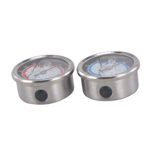 เกจวัดแรงดันน้ำยาแอร์แบบเดี่ยว สำหรับน้ำยา R12 R22 R404A R134a  วัสดุทองเหลือง สำหรับงานทำความเย็น ขายส่ง - Product Image 2