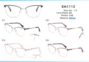 Bán Hot biểu tượng tùy chỉnh Unisex Chất lượng cao AC <span class=keywords><strong>lens</strong></span> kim loại khung kính khung quang học - Product Image 5