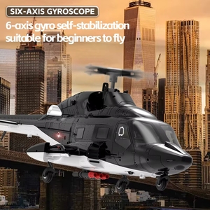 Nuevo Helicóptero RC F02 YUXIANG <span class=keywords><strong>Airwolf</strong></span> Armado, Escala 1:34, 9 Canales, GPS Inteligente, Simulación 6G sin Aire - Product Image 2
