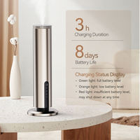 Diffuser Nébuliseur d'Huiles Essentielles Aromatiques Sans Eau de Luxe Intelligent Rechargeable pour Parfum d'Ambiance, Vente en Gros