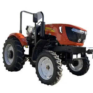 AIKE yüksek kaliteli tarla makinesi 4 tekerlekli traktör 110HP çiftlik traktörü dört tekerlekli traktör AK1104