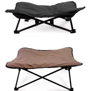 <span class=keywords><strong>Lit</strong></span> de chien surélevé portable, pliable, stable, pour le camping, rectangulaire, solide, élégant, imperméable et durable - Product Image 2