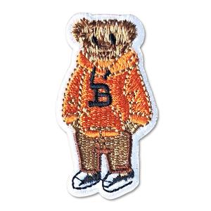 Trendy Hip Hop Baseball Cap Teddy Bear en Orange Sweat Casual Chic Style - Product Image 2