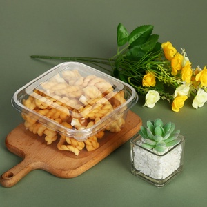 Custom Shape Cake Cookie Foldable Food Grade PET <b>Plastic</b> <b>Packaging</b> Box Bakery Use Custom Clamshell Blister <b>Packaging</b> - Product Image 4