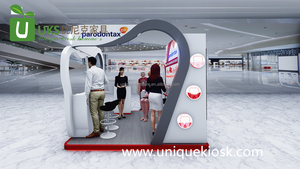 <span class=keywords><strong>Smile</strong></span> Loungeตู้ฟอกฟันขาวพร้อมเก้าอี้ไข่สำหรับขายในห้างสรรพสินค้า - Product Image 4