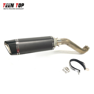 Teentop xe máy loa trượt trên ống xả <span class=keywords><strong>Muffler</strong></span> cho rsv4 1000/tuono V4 nhà máy sửa đổi Titan 60.5mm silencer 2021 + - Product Image 5