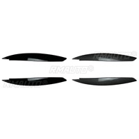 Pour BMW E81 E82 E87 E88 2008-2013 Auto phare lampe paupières sourcil phare décoration voiture style garniture voiture accessoires