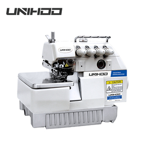 Máquina de Coser Industrial 737/747/757 de Alta Velocidad, 4 Hilos, Overlock, Alimentación Manual, Nueva para Uso Doméstico, Base Plana con Engranaje Central - Product Image 2