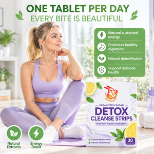 Bandes buccales détoxifiantes OEM ODM avec extrait d'aloe vera - L'aloïne favorise une digestion saine, extrait de feuille de lotus, bandes buccales - Product Image 5