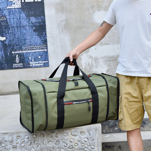 Custom Logo Waterproof Polyester Casual <b>String</b> Anti-Theft Luggage Bag Folding Portable Travel Bag Moving Packaging Clothes - Product Image 6