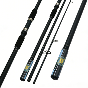 <span class=keywords><strong>Canne</strong></span> à pêche spinning en carbone articulée en 3 sections, action rapide moyenne, guides en céramique, poignée composite, pour la pêche aux leurres en eau douce et salée, <span class=keywords><strong>carpe</strong></span> - Product Image 1